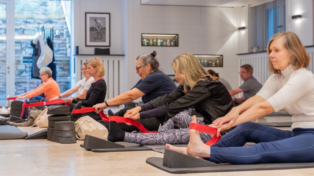 Dehnung Knierückseite