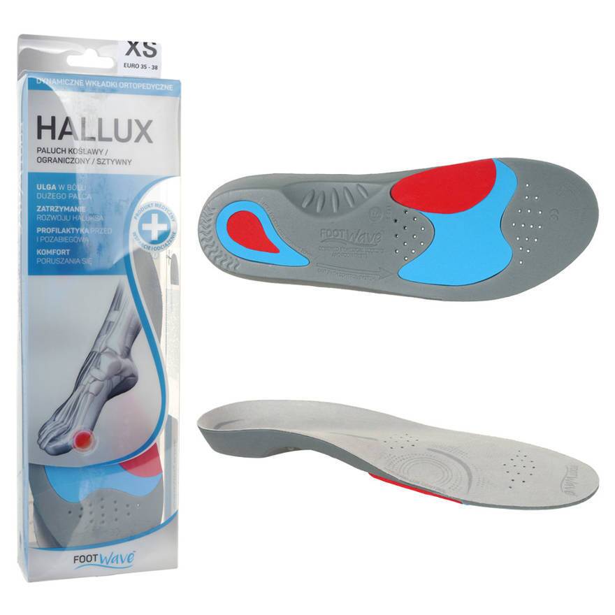 FootWave Hallux Valgus Full-length Medical Orthotic Footwear Insole  Comfortable | eBay